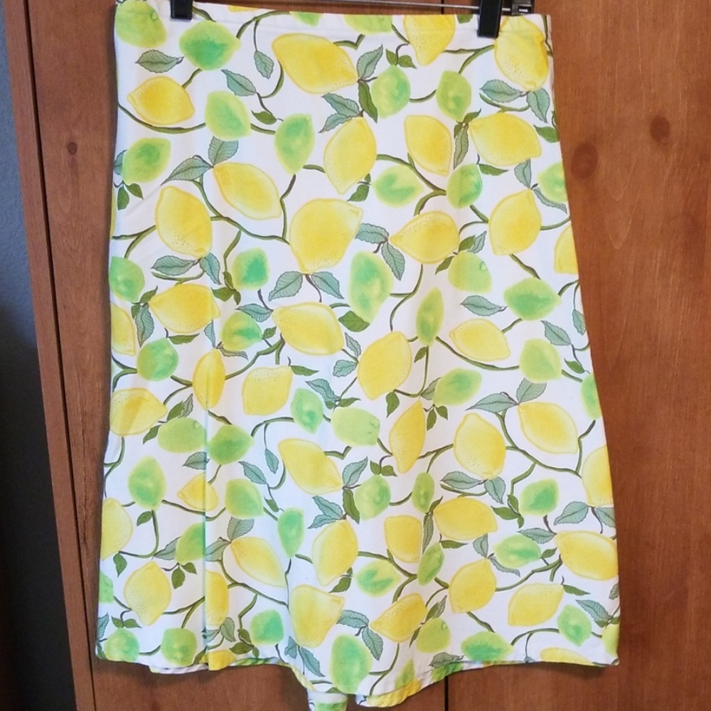 One of a kind lemon skirt